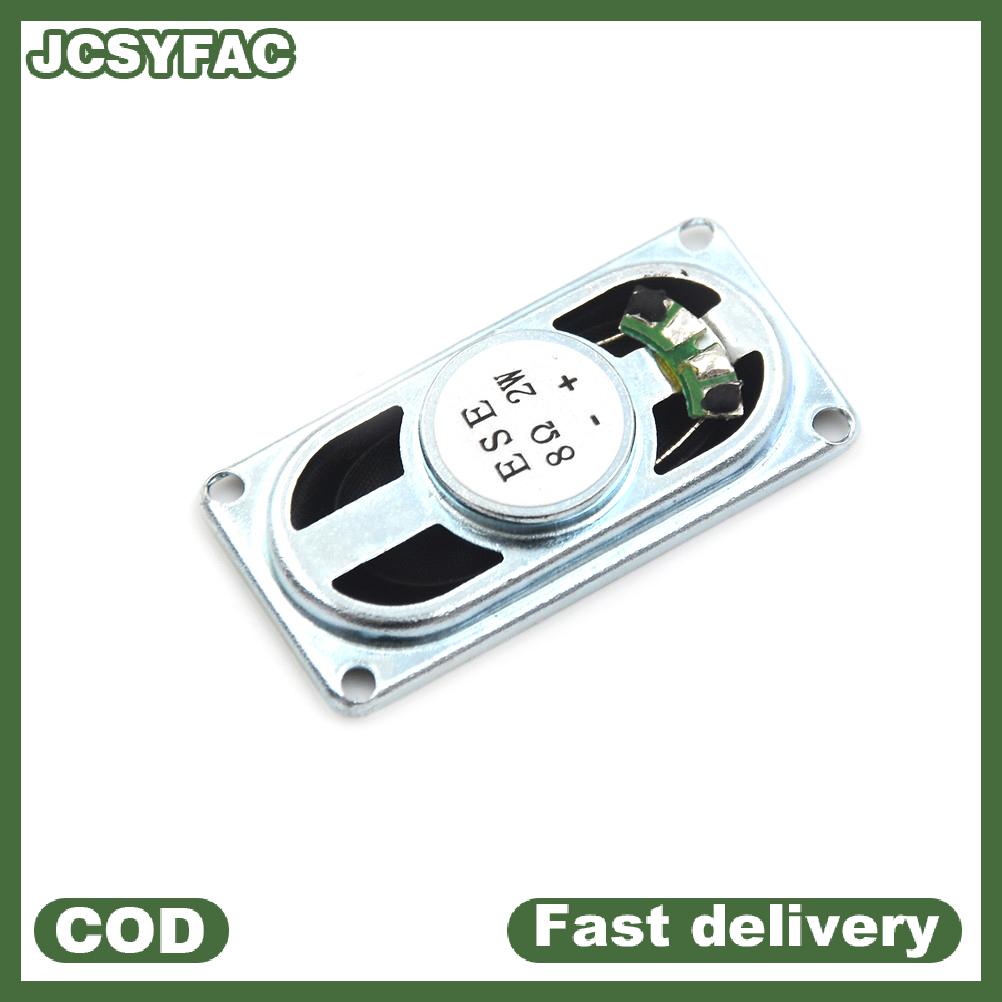 JCSYFAC New 1pcs 40x20mm 8Ohm 8Ω 2W Small Stereo Woofer Audio Speaker Loudspeaker for Laptop