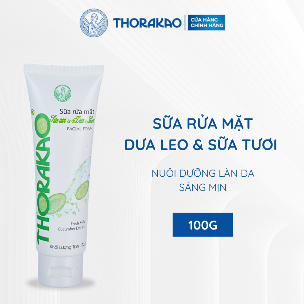 Sữa Rửa Mặt Thorakao Dưa Leo Tươi 100G