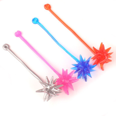 Elastic telescopic viscous meteor hammer for children's fun vent decompression toys stall hot selling toddlers gifts