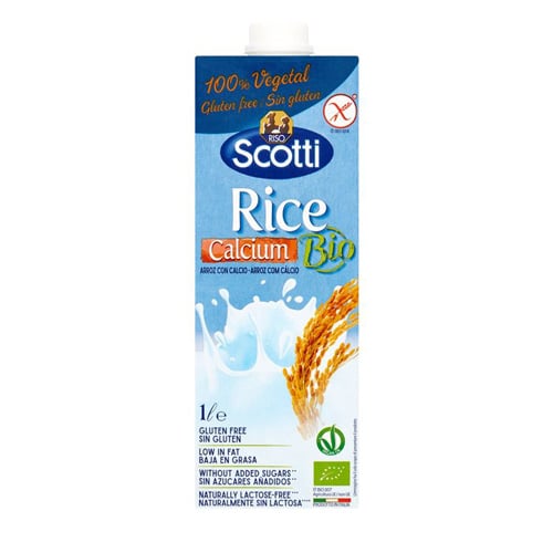 Sữa gạo hữu cơ canxi Riso Scotti 1L