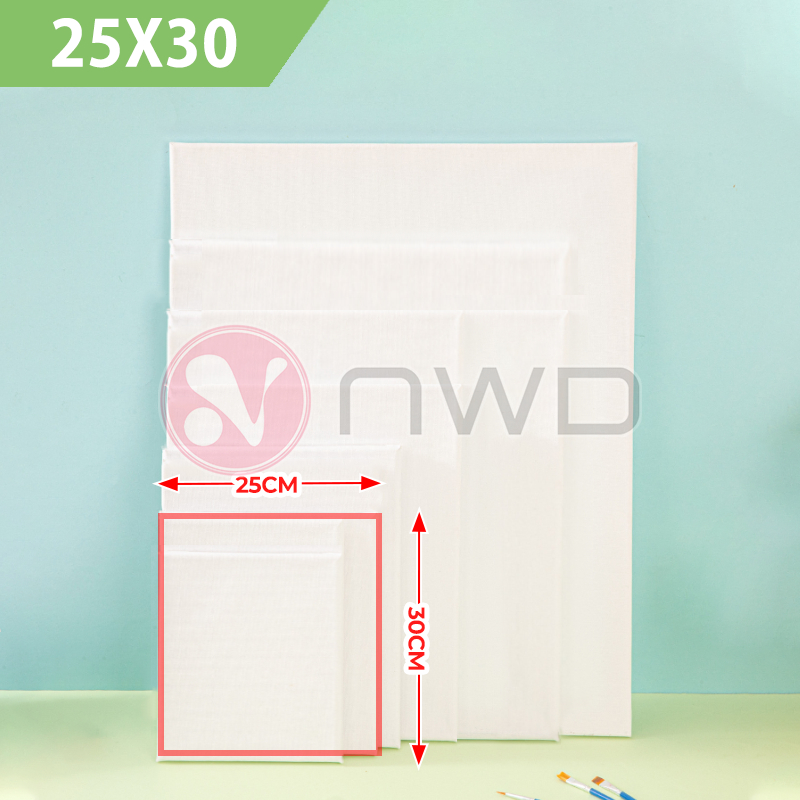 《 𝗔𝗥𝗧𝗜𝗦𝗧-𝗚𝗥𝗔𝗗𝗘 》 Stretched Cotton Canvas Art Board Painting Drawing Frame NWD