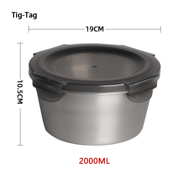 Tig-tag 304 thép không gỉ sweejar Hộp Ăn Trưa, thông tư, công suất 400ml/600ml/110ml/2200ml