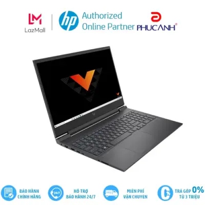 [Voucher 5 triệu đồng đơn hàng từ 20 triệu]Laptop máy tính xách tay HP VICTUS 16-e0179AX 4R0V0PA (R5-5600H/ 8GB/ 512GB SSD/ 16.1FHD, 144Hz/ RTX3050 TI 4GB/ Win 10/ Black)Hàng chính hãng