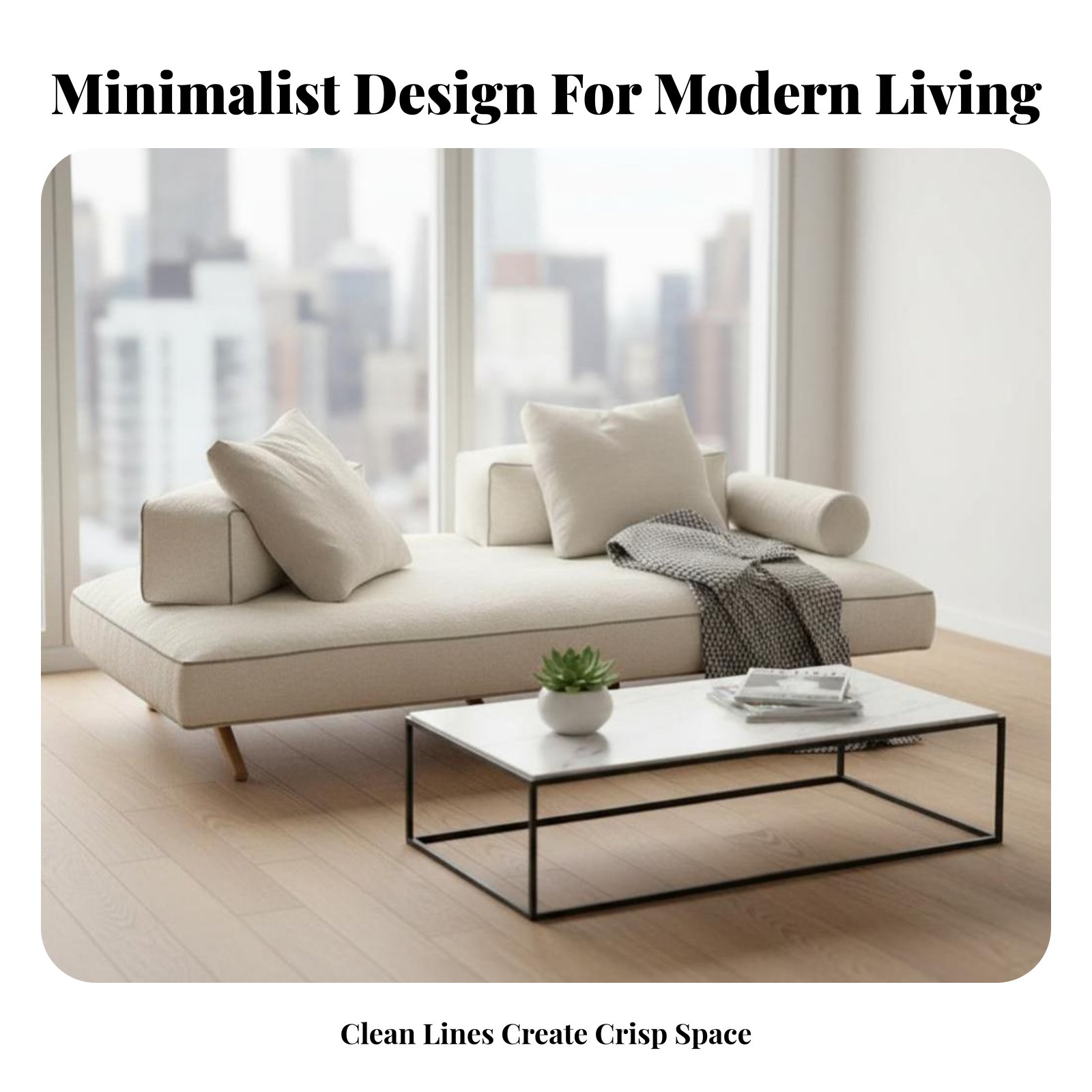 รูปสินค้า Minimalist Design Armless 2-Seater Sofa Italian aesthetic Armless Block Sofa Upholstered Living Room Seating Padded Seat