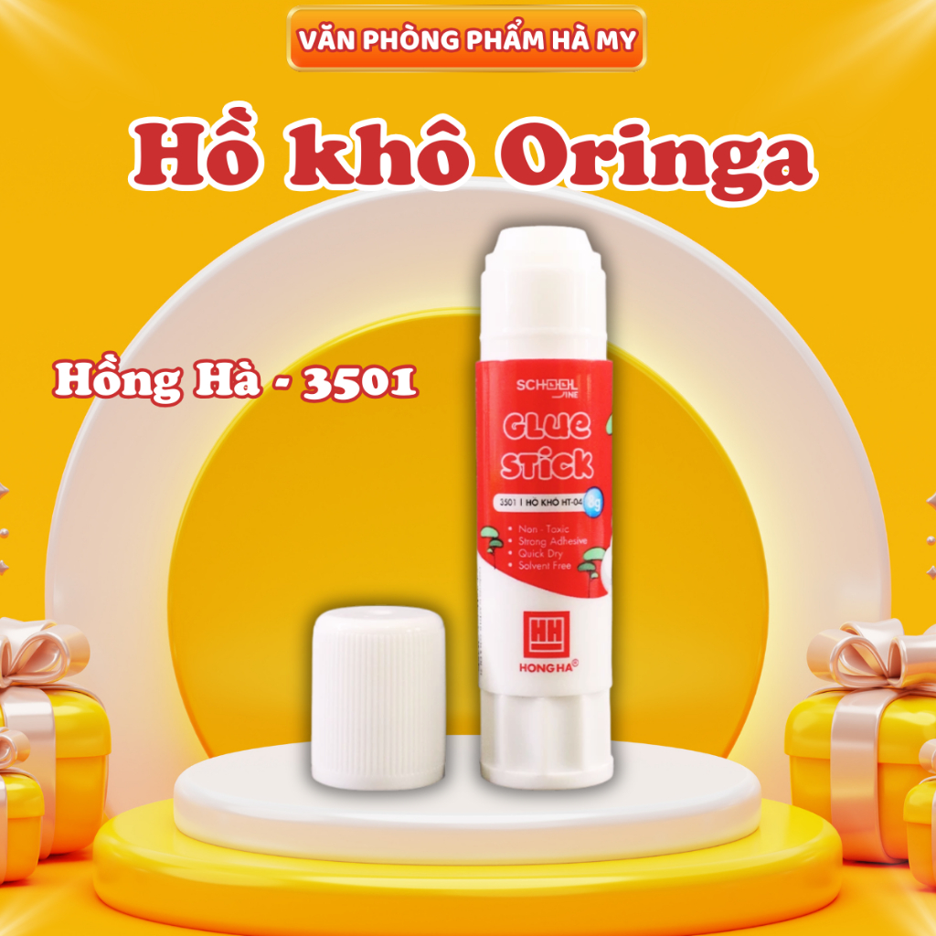 Hồ Khô Dán Giấy Oringa 8G Dành Cho Học Sinh Hồng Hà - 3501