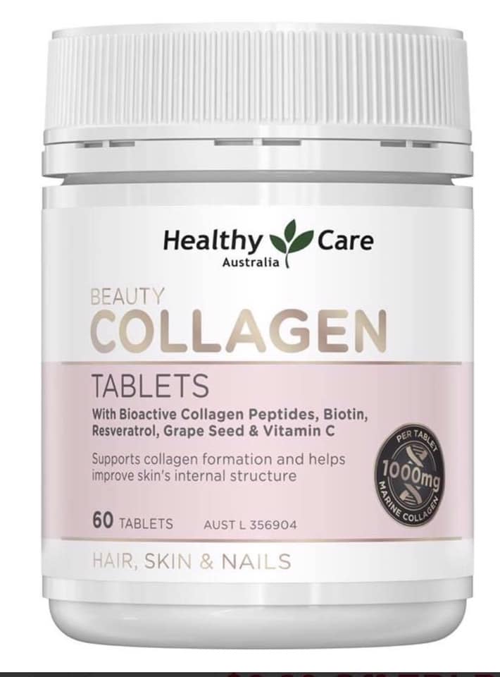 Viên Uống Bổ Sung Collagen Healthy Care Bioactive Collagen Hộp 60 Viên
