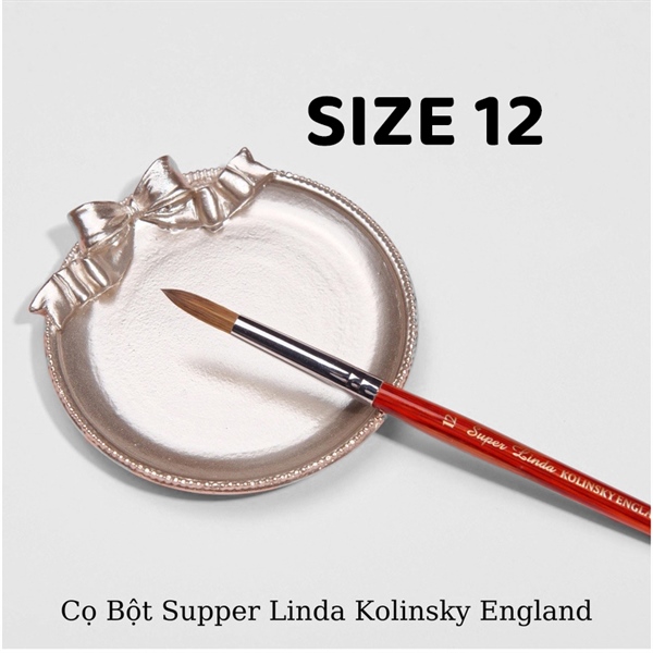 Cọ đắp bột Super Linda Kolinsky England