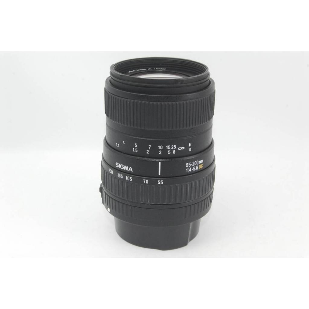 lens canon Sigma 55–200mm f/4–5.6 DC Ngàm ef-s (dùng cho canon crop)