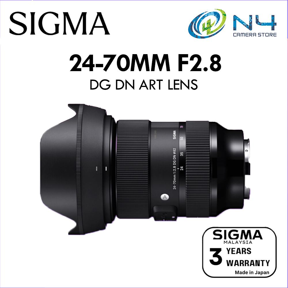 Sigma 24-70mm f2.8 DG DN II Art Lens for Sony E - Jenama Sigma Harga 5,349 Ringgit*Penghantaran Percuma