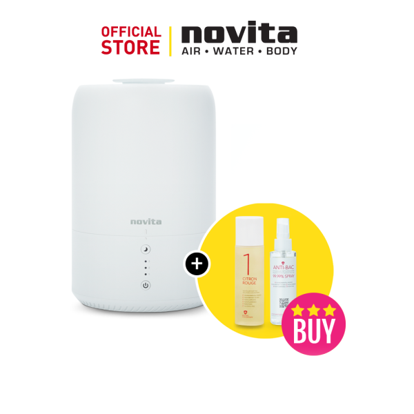 novita Humidifier NH810 Bundle with Air Purifying Solution Concentrate & Anti-Bac Spray Singapore