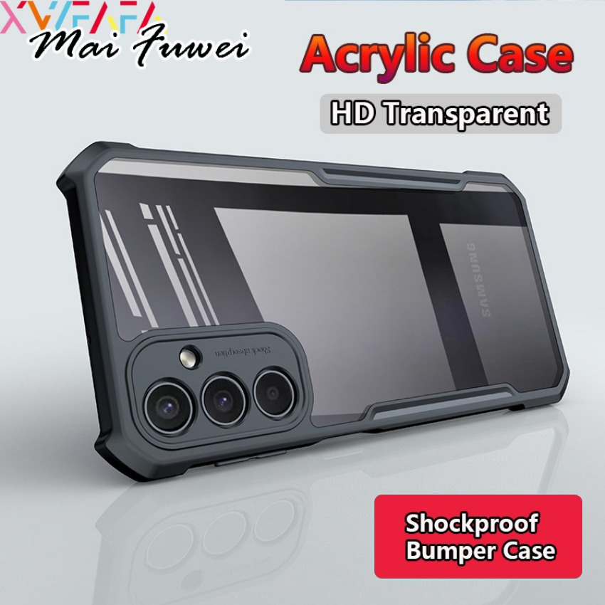 MAIFUWEI OP แบบดั้งเดิมอะคริลิค Anti-Static โทรศัพท์สำหรับ Samsung A15 A05 a05s S23 FE M34 S24 PLUS ultra tangent ราคา 35 บาท*ส่งฟรี