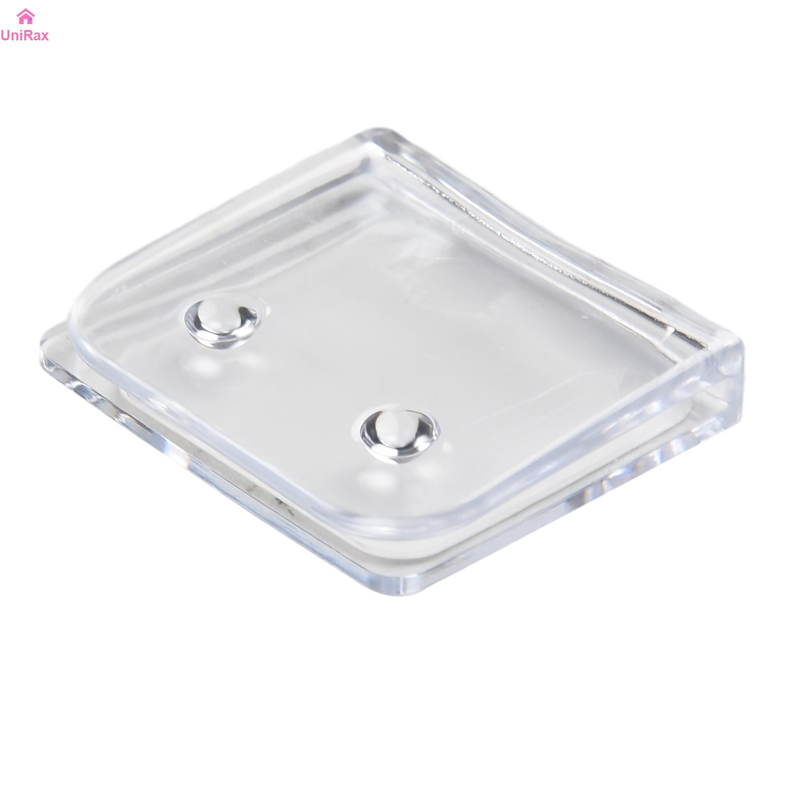 【Unirax】 4 chiếc phụ kiện phòng tắm kẹp rèm tắm S không kẹp rèm tắm đấm 【hàng có sẵn】
