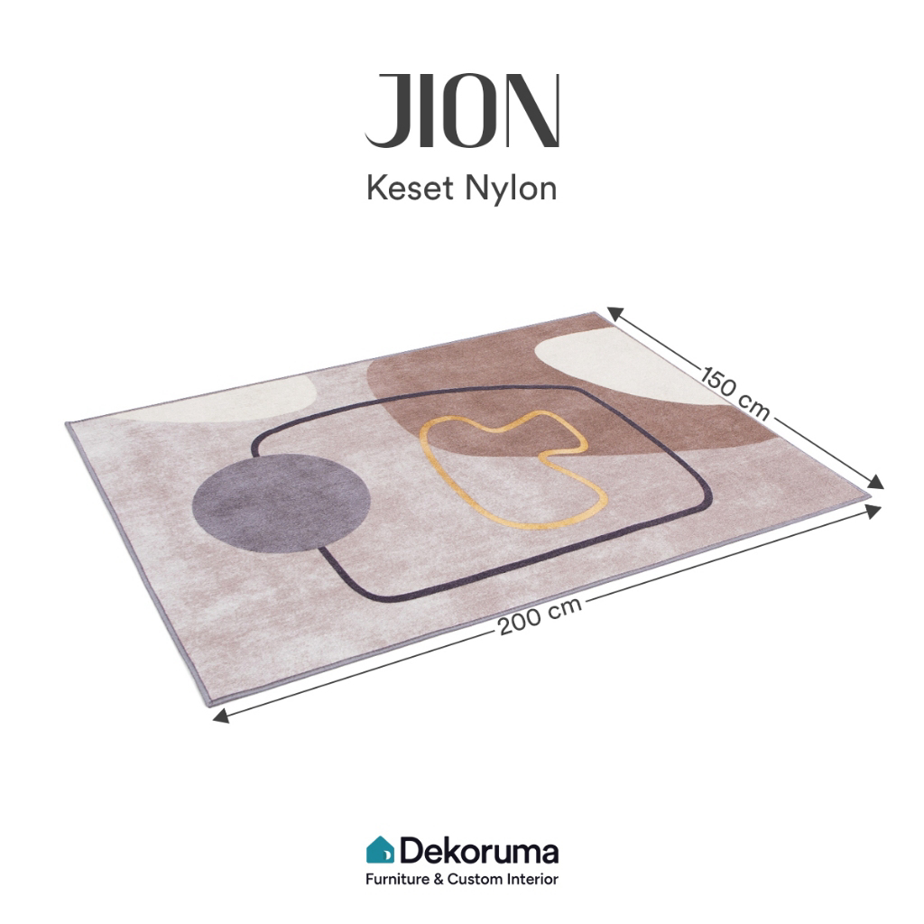 Dekoruma JION Karpet Nylon / Karpet Lantai Rumah / Karpet Nilon Lantai