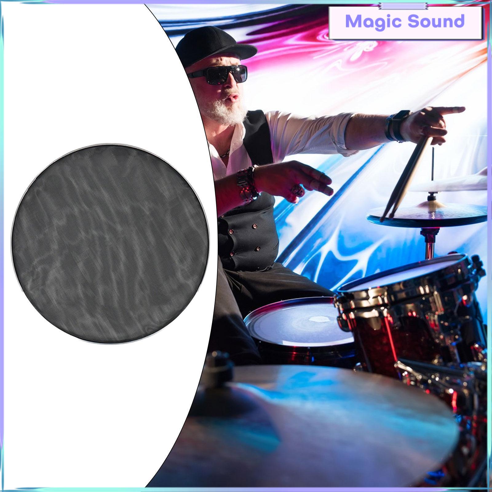 Âm thanh kỳ diệu Trống Bass Đầu Trống giảm tiếng ồn Pad khối lượng thấp Đầu Trống nhạc cụ gõ Các Bộ Phận Phụ Kiện đệm trống Cho Bẫy Tom