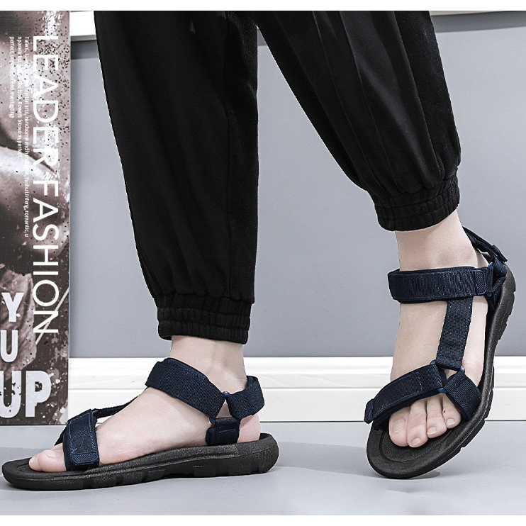 CODDAE35U6[giá sỉ-hàng nhập] sandal nam quai chéo, dép quai hậu nam, sandal học sinh đế mềm êm siêu bền, dép xăng đan quai chéoRES3RD