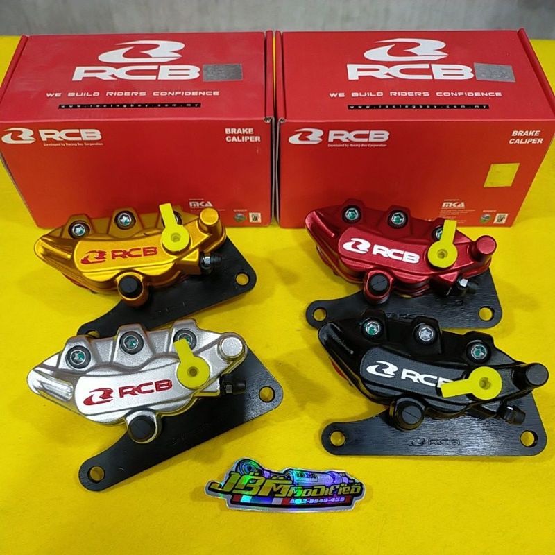Kaliper Rcb S Series Belakang Yamaha Nmax,(Red,Gold,Black,silver) Harga 699,999 rupiah*Gratis Ongkir