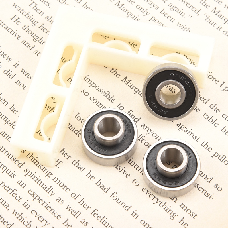 10Pcs 608- Longboard Integrated Bearing Skateboard Wheel Bearing Inline Roller Skate Bearing 8X22X12