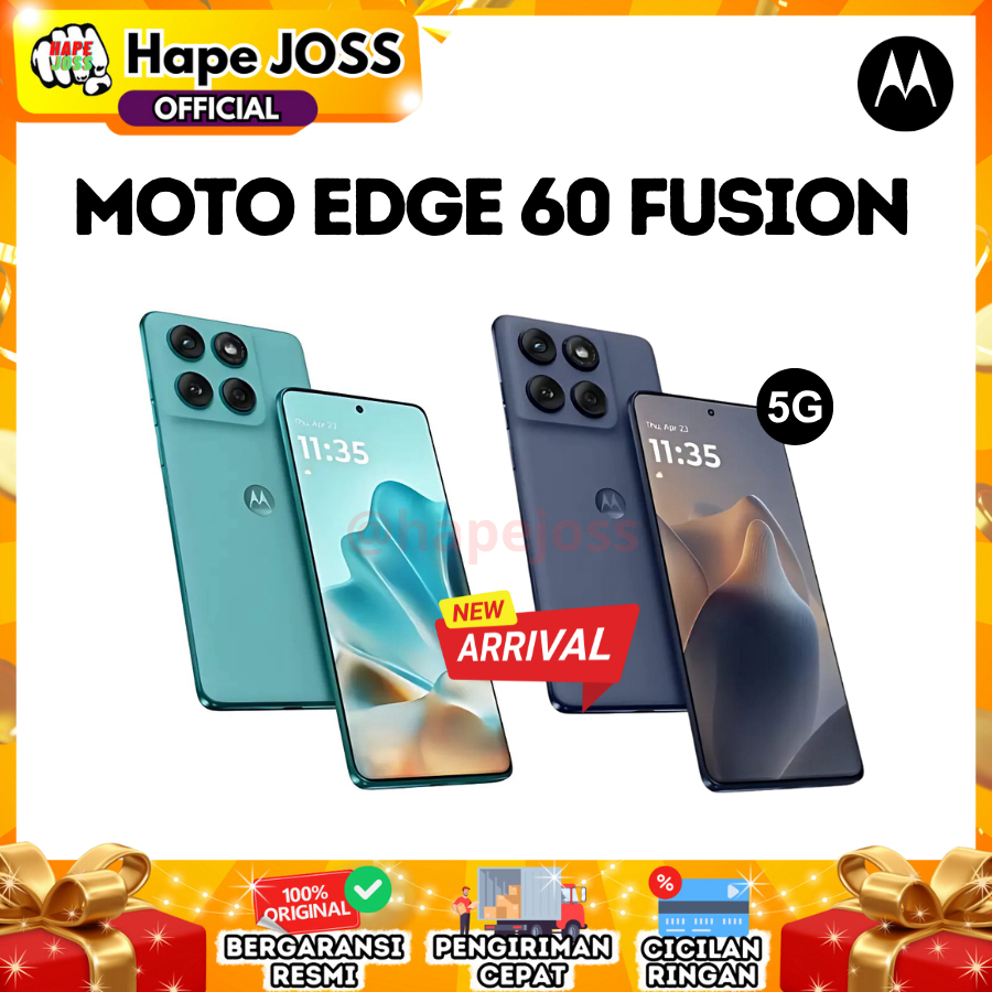 Motorola EDGE 60 Fusion 5G 12/256GB NFC Garansi Resmi Giá 4,799,000 Đồng*Miễn phí vận chuyển