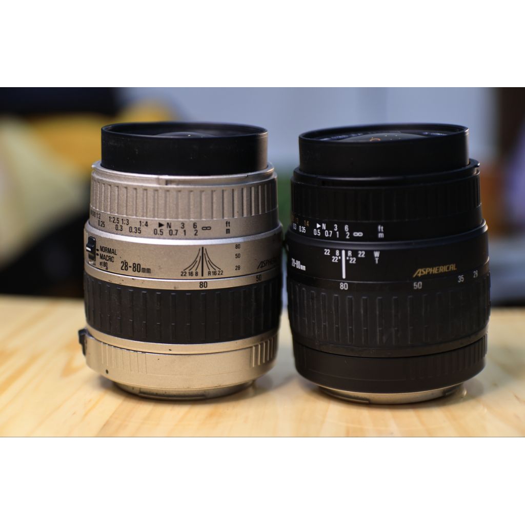 Ống kính Sigma 28‑80mm f/3.5‑5.6 Macro Canon ngàm EF đẹp (Quang học cực nét)