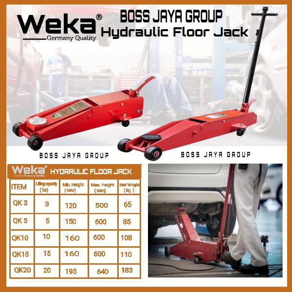 DONGKRAK BUAYA 20 TON WEKA GERMANY - YERLS SHOP Harga  26,620,000 Ringgit*Penghantaran Percuma