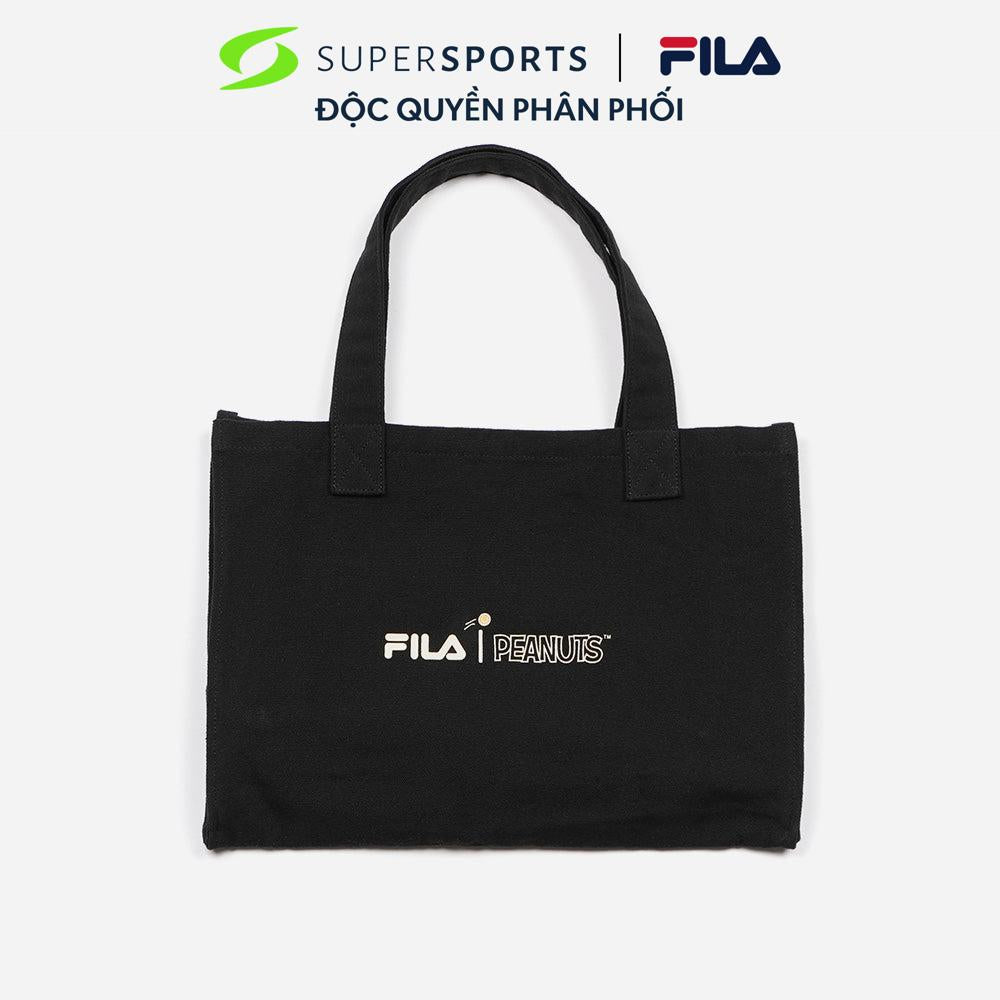 [NEW] Túi Tote Fila Fila X Peanut - Đen - FW3BCG4P015X-BLK