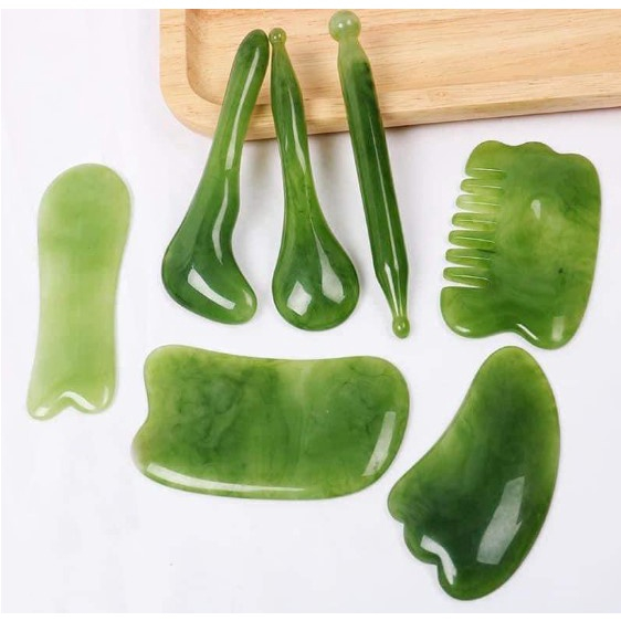 Bộ Ngọc 7 Món Dùng Cho Spa Dưỡng Sinh Đông Y