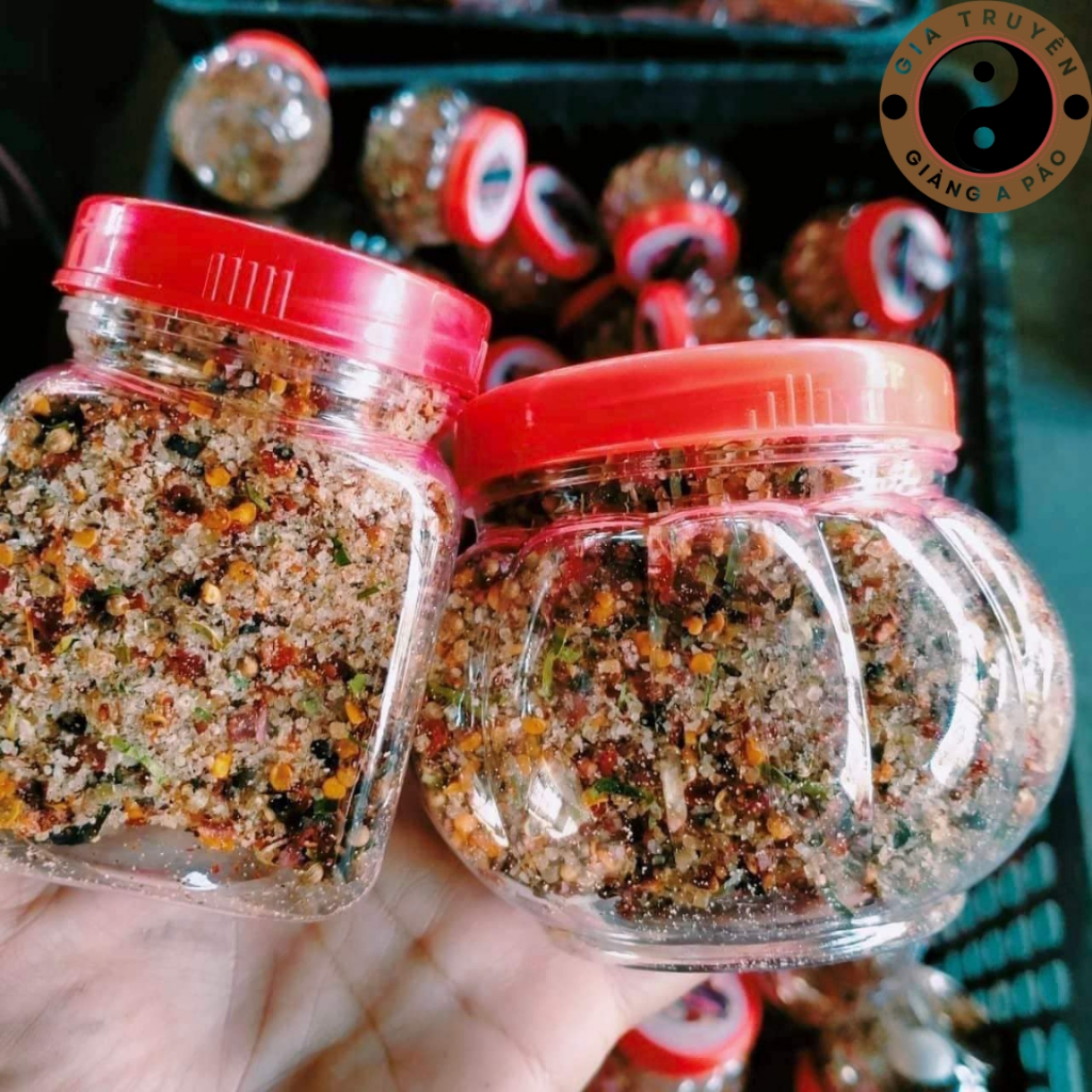 Combo 2 hũ Muối chẩm chéo khô Mường Lay, Điện Biên đặc biệt chuẩn vị Tây Bắc. Chẩm, chẳm chéo khô ướt Tây Bắc, Sapa TV