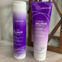 Dầu gội xả cân bổ sung sắc tố tím và khử ánh vàng cho tóc nhuộm Tone lạnh Joico Balance Purple 300mlx2