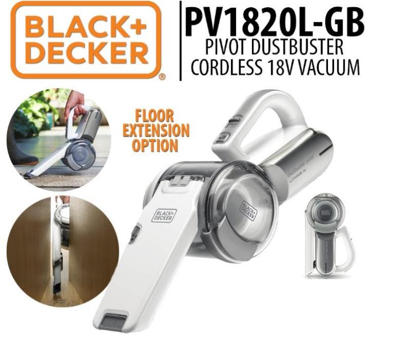 BLACK AND DECKER 18V Lithium-ion dustbuster Pivot Hand Vacuum Singapore