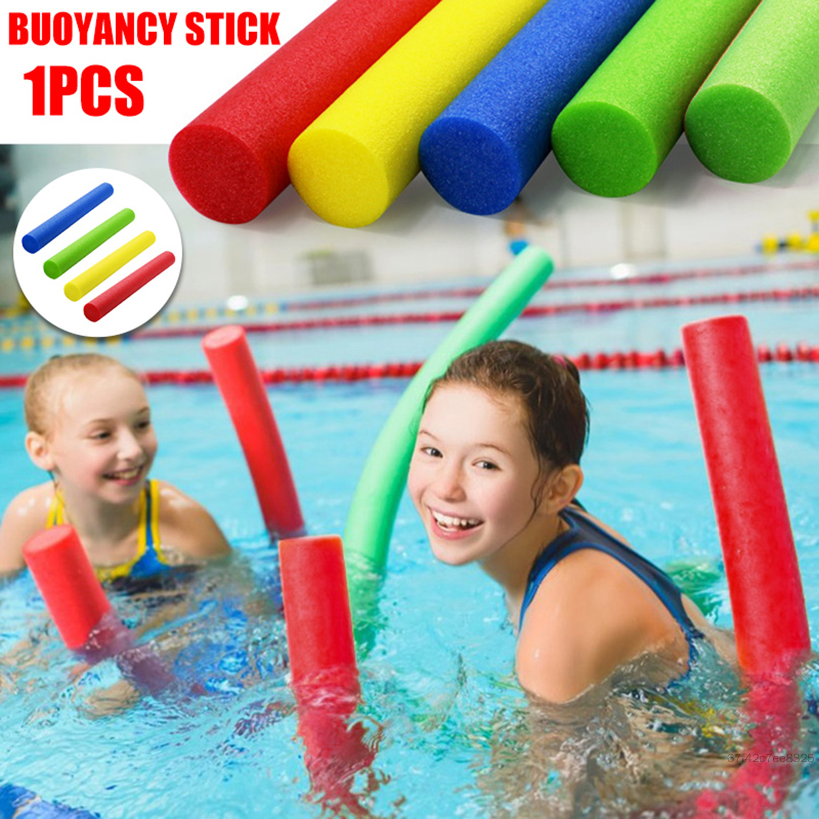 Hồ bơi Inflatable Sticks PVC đầy màu sắc Giant Blow Up Hồ bơi Float Stick Trò chơi nước ngoài trời Đồ chơi GHYY-VN