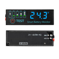 Diymore ไฟฟ้ากระแสตรง7-55V แรงดันชุดสัญญาณไฟ LED แบตเตอรี่ลิเธียมกรดตัวแสดงการชาร์จไฟแบตเตอรี่สากลแผงตัวบ่งชี้ตัวแสดงการชาร์จไฟ