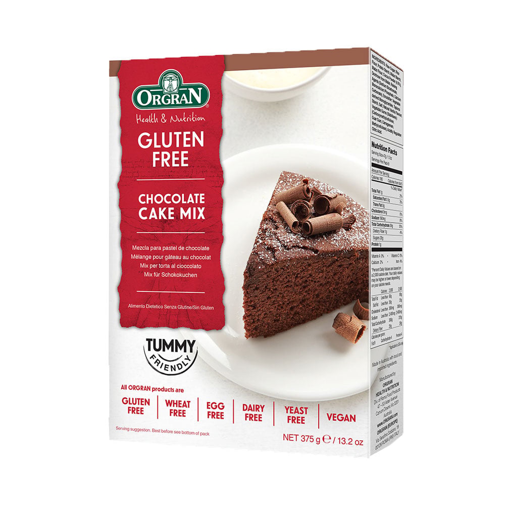 Bột làm bánh chocolate Orgran 375g