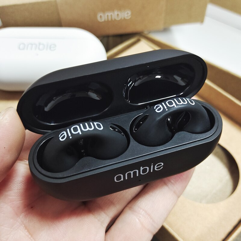 Pro 1:1 Per Ambie Sound Earcuffs Orecchino Auricolari Bluetooth senza fili TWS EarHook Auricolare Sport Auricolare per iPhone Xiaomi_voghion.com