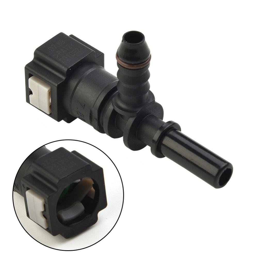 LIFA 7.89 id6 1 cái Phụ Kiện Xe Hơi Khớp nối chữ T Khớp nối thẳng Phụ kiện ống nhiên liệu Đầu nối nhanh tự động Khớp nối ống chữ T Đầu nối đường dẫn nhiên liệu ô tô Đầu nối ống nước xe hơi