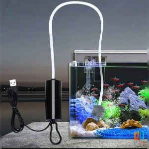 ภาพหน้าปกสินค้าTZ. อุปกรณ์ตู้ปลา USB เครื่องออกซิเจนขนาดเล็ก คอมเพรสเซอร์อากาศ  แบบพกพา  Fish tank accessories ที่เกี่ยวข้อง
