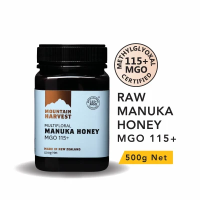 Mountain Harvest Manuka Honey MGO 115+ 500g