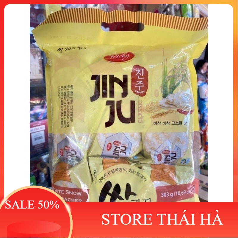 Bánh Gạo Richy JinJu Vị Ngọt bịch 303g - Shop Siêu Thị Lan Chi