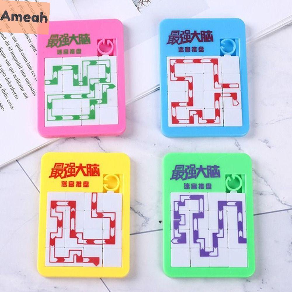 AMEAH Game Blocks Toy Children For Children Developing Toy Slide Puzzles
