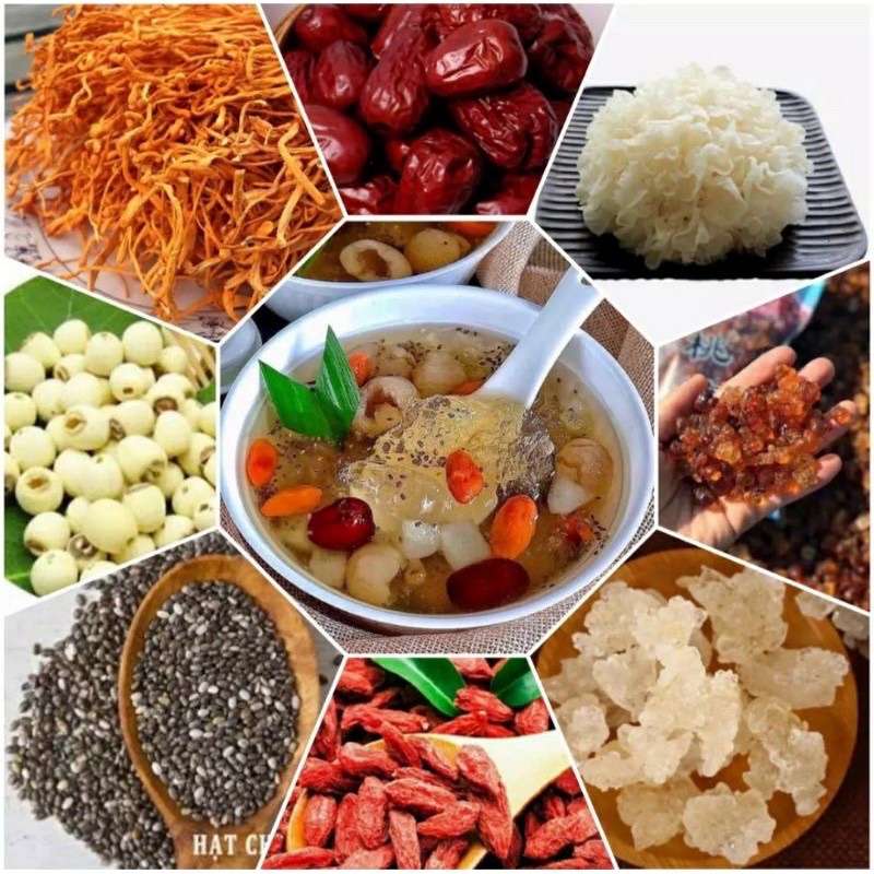 Chè dưỡng nhan 12 vị