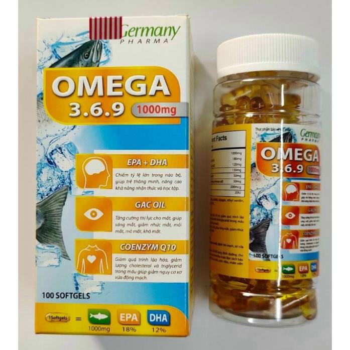 LZD Dầu Cá Alaska omega_3.6.9 Tăng cường thị lực Bổ Não Tăng Cường Thị Lực Giảm Nguy Cơ Mắc Bệnh Tim Mạch