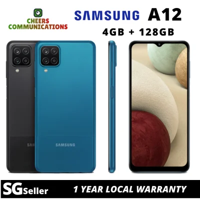 Samsung Galaxy A12(A127)(4GB Ram+128GB Rom) local warranty