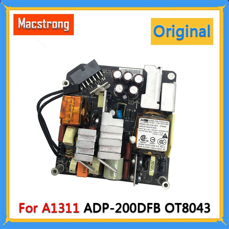 Ban đầu A1311 cung cấp điện ADP-200DF B cho iMac 21 "A1311 PSU điện Board 205W ot8043 614-0444 614-0445 2009 2010 2011