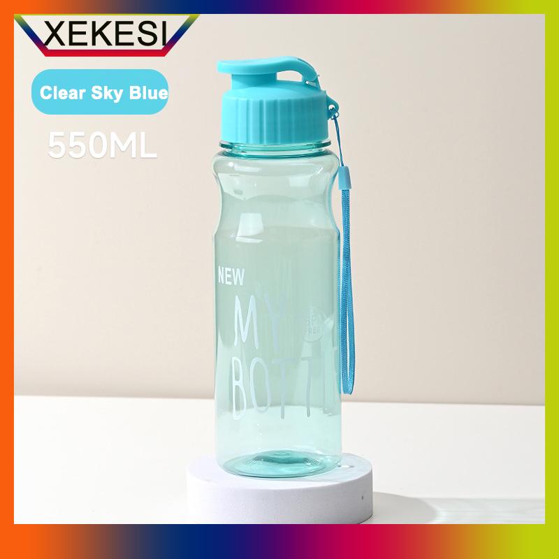 XEKESI Công suất lớn cốc nước thể thao, màu trong suốt vật nuôi lật trên cốc nước lạnh, chai nước không gian, cốc nước bằng nhựa - 8