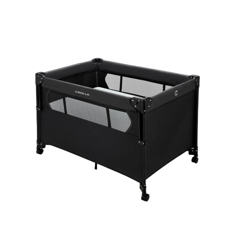 Crolla Ally One Side Sliding Playpen (Upgraded) | One Pull Fold - My Lovely Baby