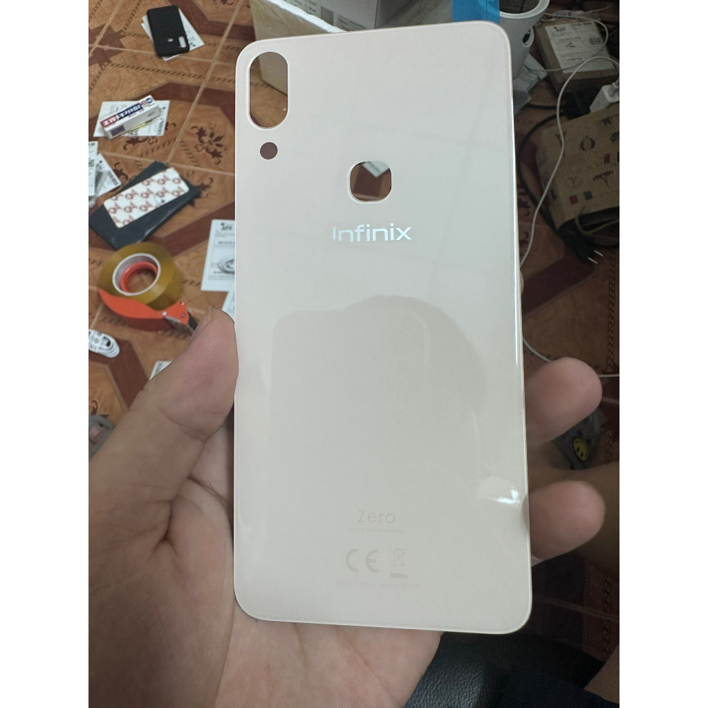 Nắp lưng Vsmart Active 1+/Infinity Zero 6 - Màu hồng