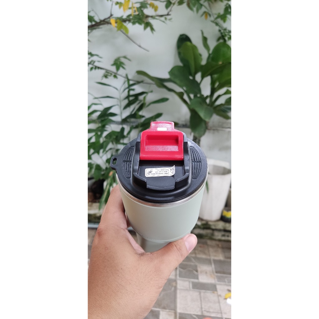 [Nắp nhấn] Nắp Thay Thế Ly Giữ Nhiệt Metro Drive Tumbler 650ml nắp đậy chống tràn Dây Treo Ly Silico
