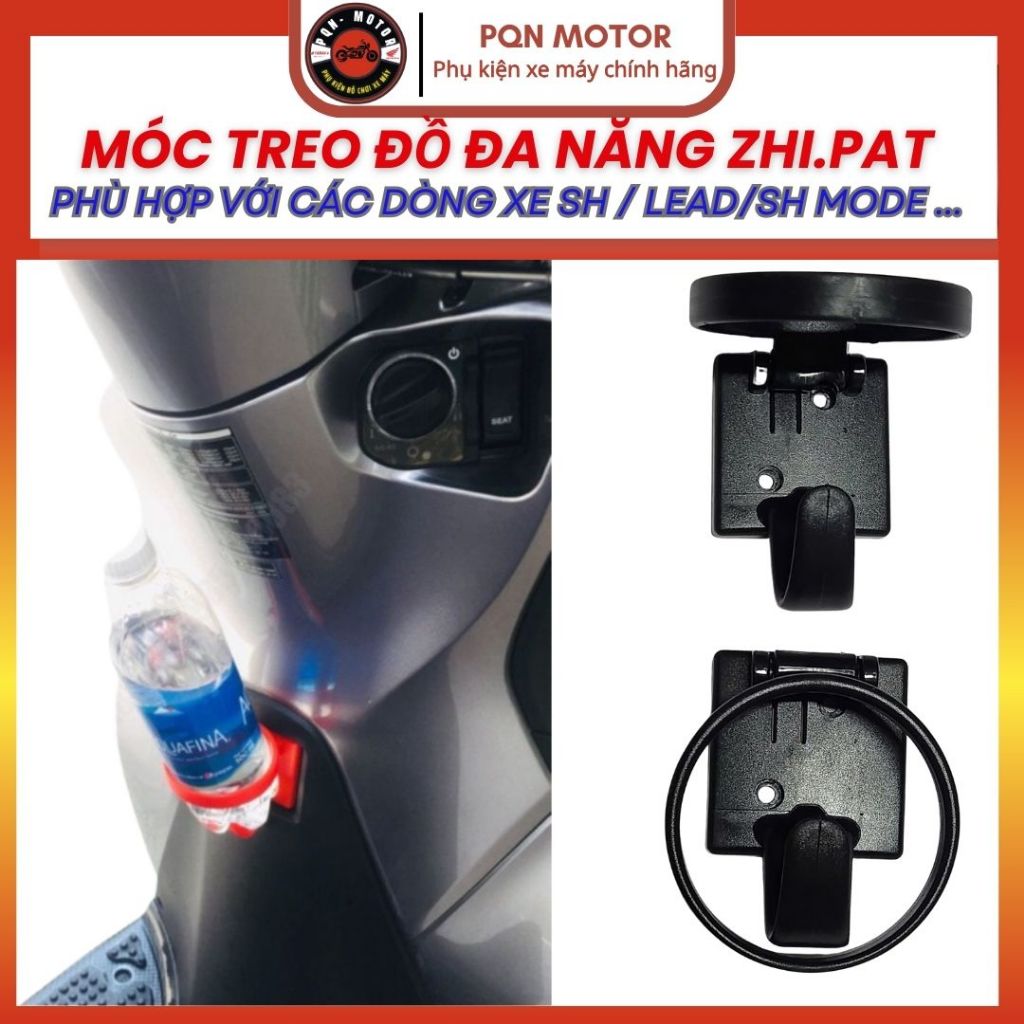 ZHI.PAT -  Móc Treo Đồ Đa Năng Cho Xe Sh, Sh Mode, Lead ... Móc Đa Năng