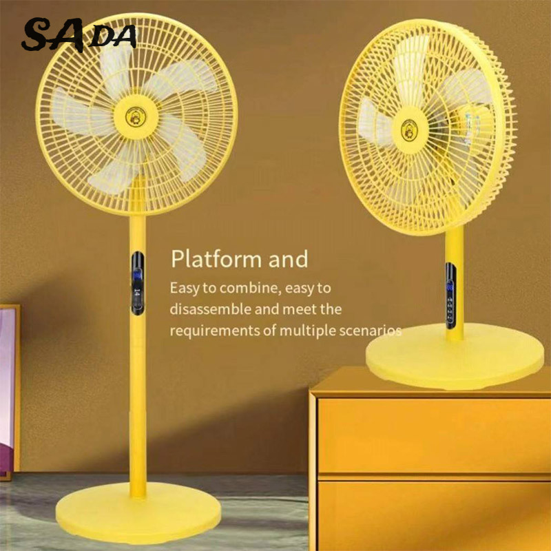 SADA điện Fan Quạt sàn Quạt điện sàn nhà điều khiển từ xa lắc đầu thẳng đứng im lặng Quạt sàn