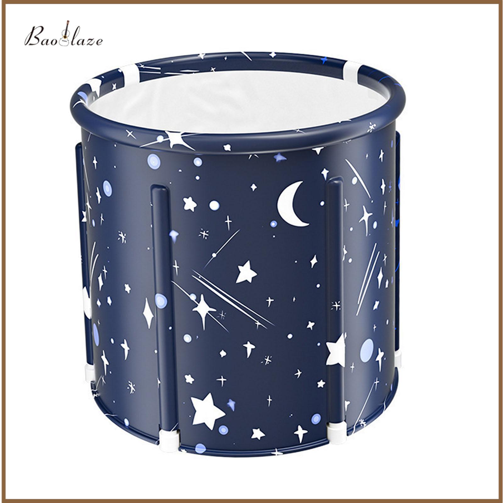 Foldable Bathtub Bucket Soaking Tub Easily Install Shower Hot Bath Cold Bath Convenient Sturdy for Kids Adults Thick Bathtub ราคา 1,906 บาท*ส่งฟรี