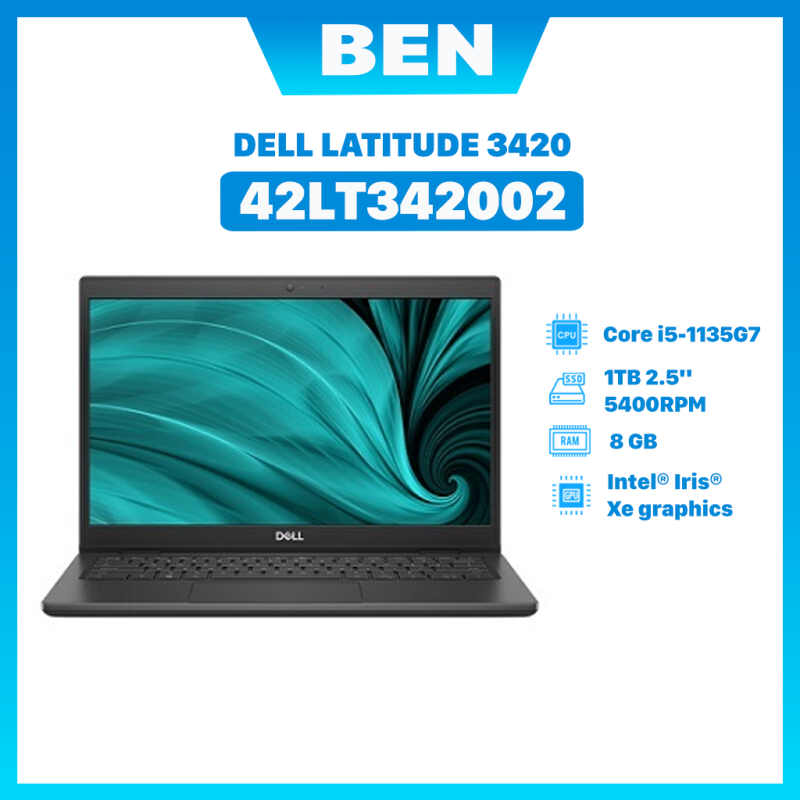 Laptop Dell Latitude 3420 (42LT342002)/ Intel Core i5-1135G7 / Ram 8GB DDR4 - Hàng chính hãng